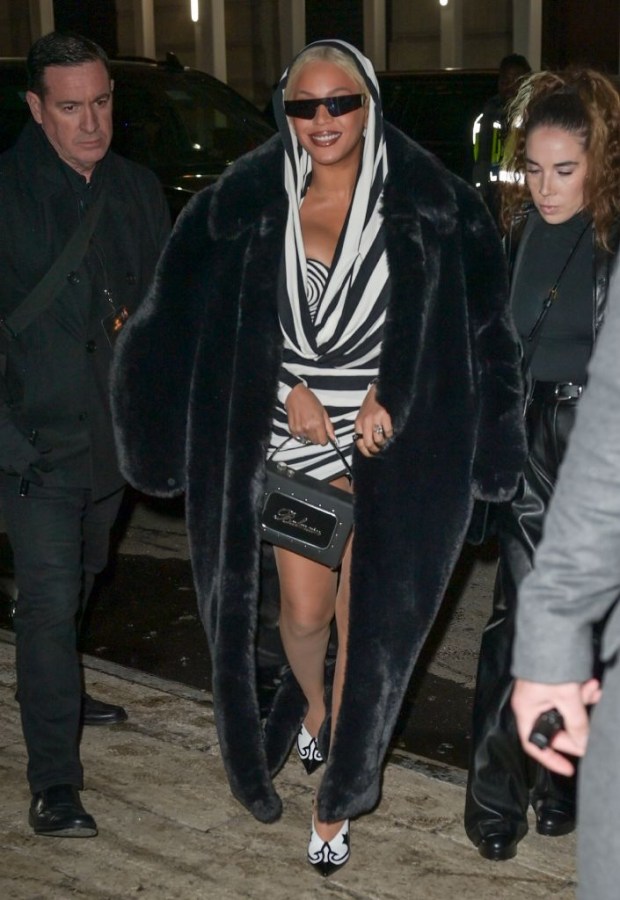 Celebrity Sightings In New York - February 15, 2024