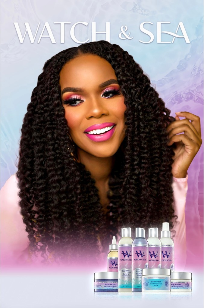 Beauty Influence Courtney Adeleye Is Back With A Nourishing Haircare Line - Watch & Sea