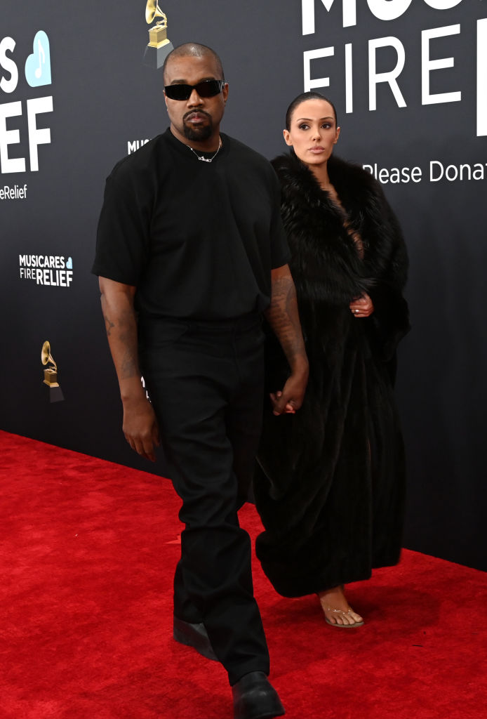 Kanye West and Bianca Censori