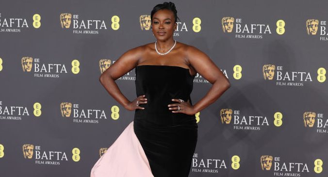 wunmi mosaku style 2025 EE BAFTA Film Awards - Arrivals