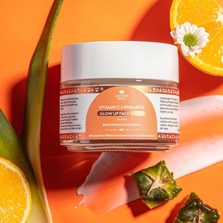 Nature Spell Vitamin C & Pineapple Glow Up Face Cream
