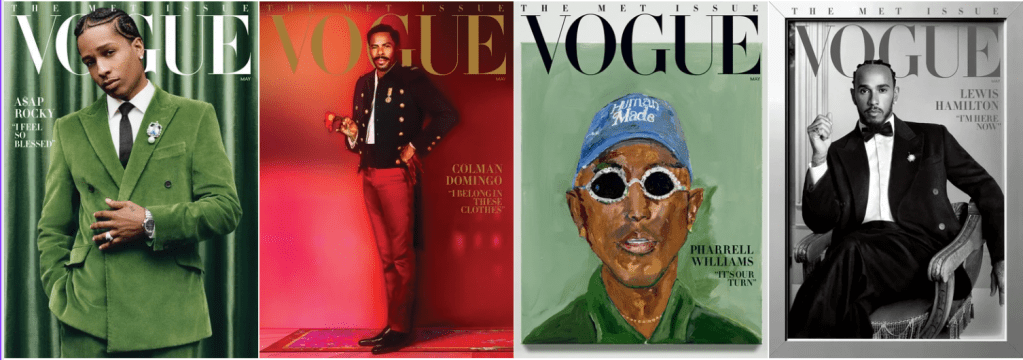 Vogue May Issue Colman Domingo, A$AP Rocky, Pharrell, Lewis Hamilton
