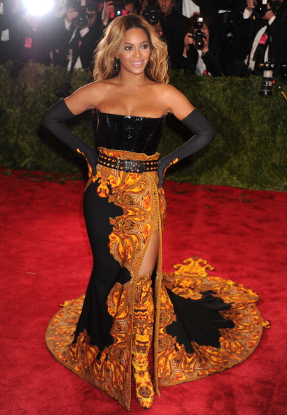 Beyoncé in Givenchy at the 2013 Met Gala