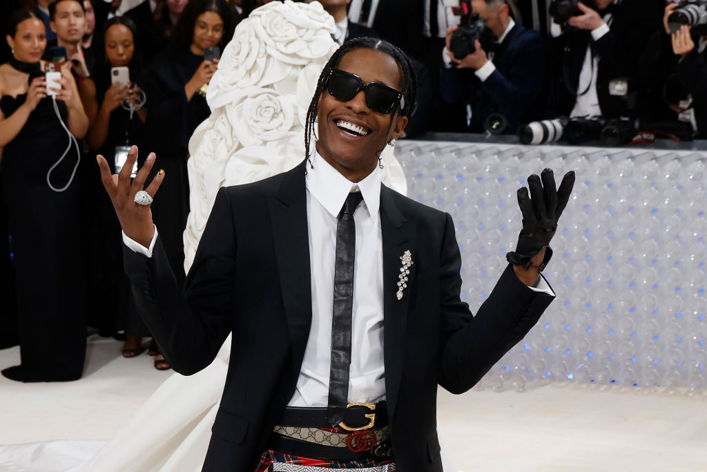 Asap rocky met gala