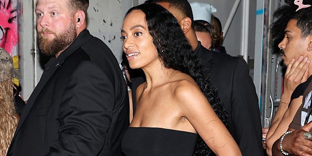 solange knowles 2025 Telfar anniversary Fashion Show