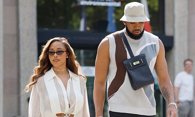 jordyn woods hermes karl anthony towns Paris Fashion Week Street Style - Paris Fashion Week - Menswear Spring/Summer 2026 - Day Five