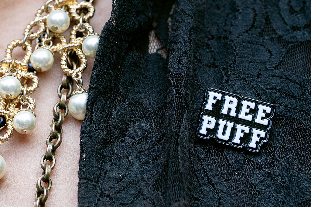 Outside the Sean "Diddy" Combs federal trial in New York City