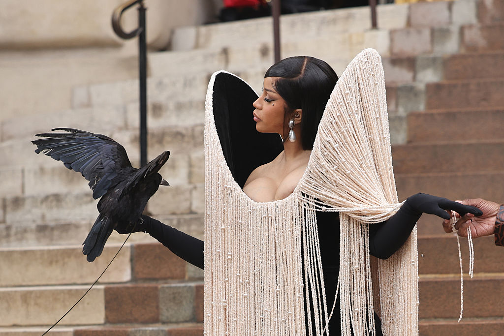 cardi b fashion week Celebrity Sightings - Paris Fashion Week - Haute Couture Fall/Winter 2025/2026 - Day One