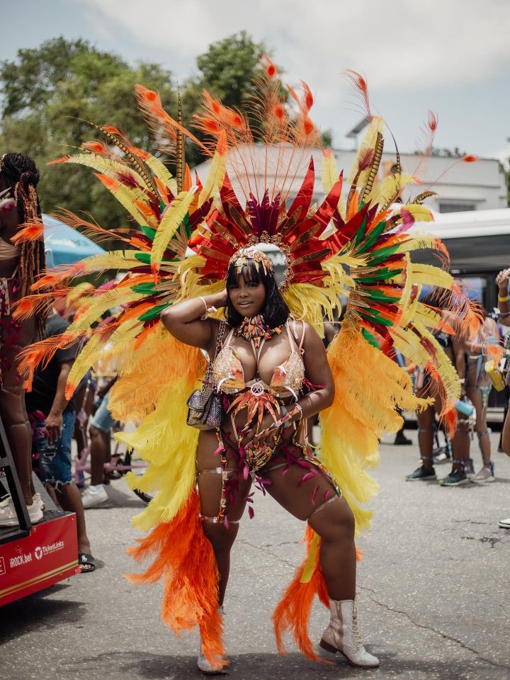 Megghan Michael was a mood in a monokini.