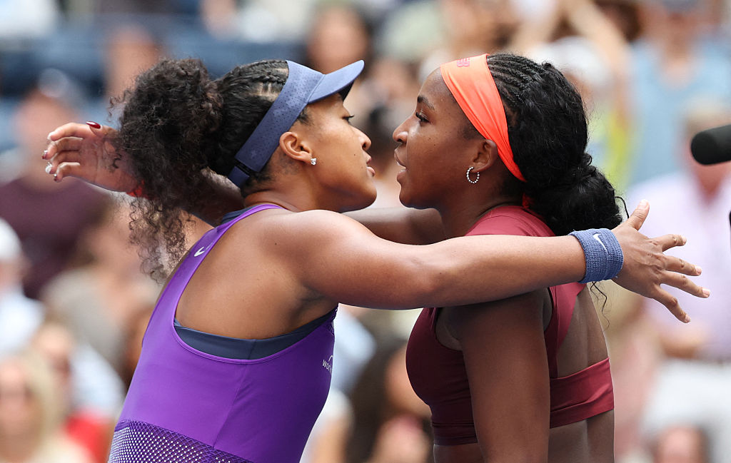 When Queens Collide: Naomi Osaka & Coco Gauff Make Tennis History At The US Open TENNIS-USA-OPEN