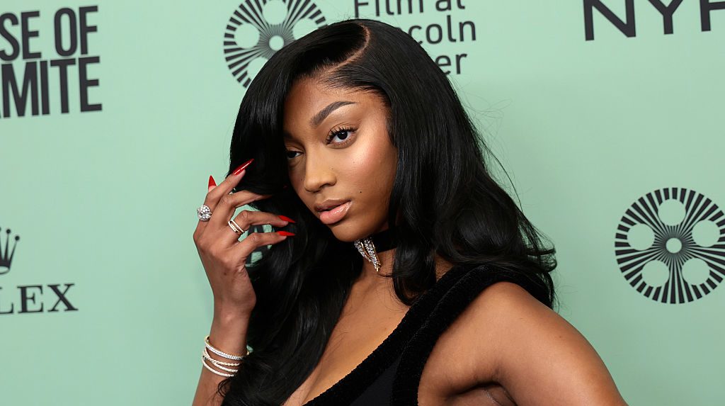 Angel Reese Serves A Sultry Side-Bang At The House Of Dynamite Premiere "A House Of Dynamite" Red Carpet - 63rd New York Film Festival