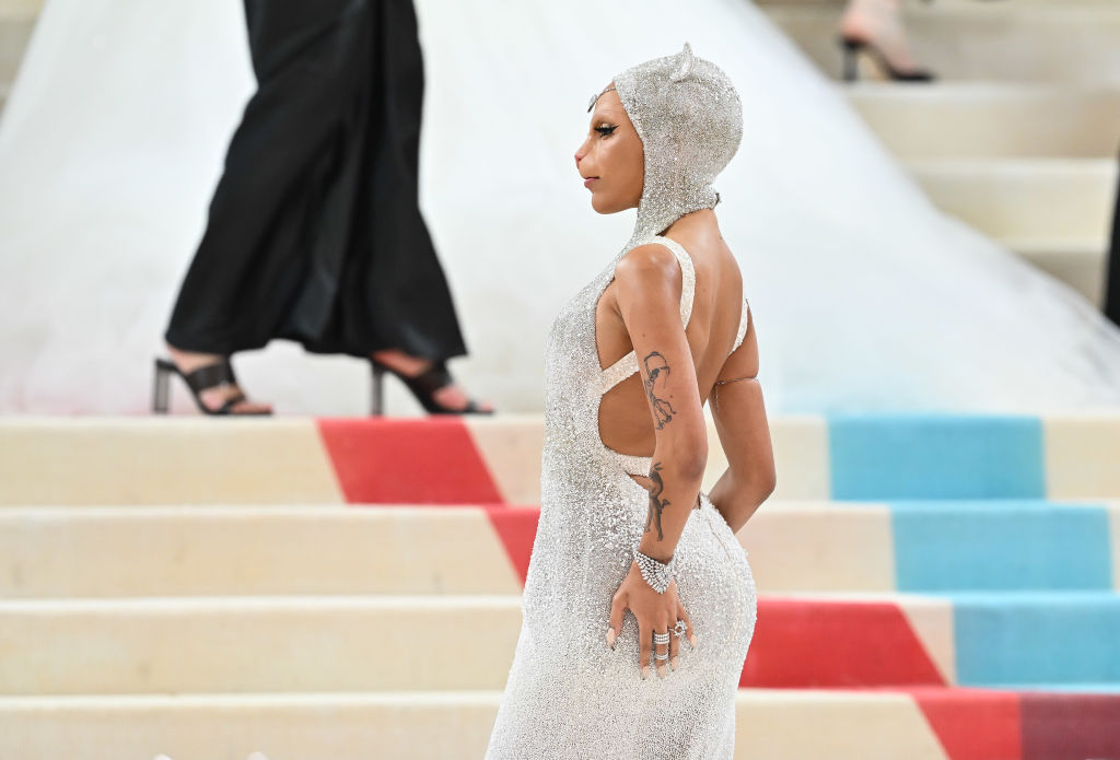 The 2023 Met Gala Celebrating "Karl Lagerfeld: A Line Of Beauty" - Street Sightings